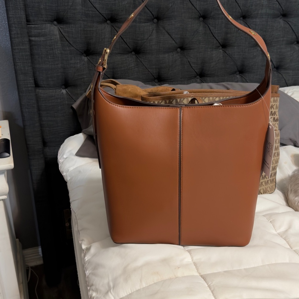 Time and Tru Tan Hobo Bag